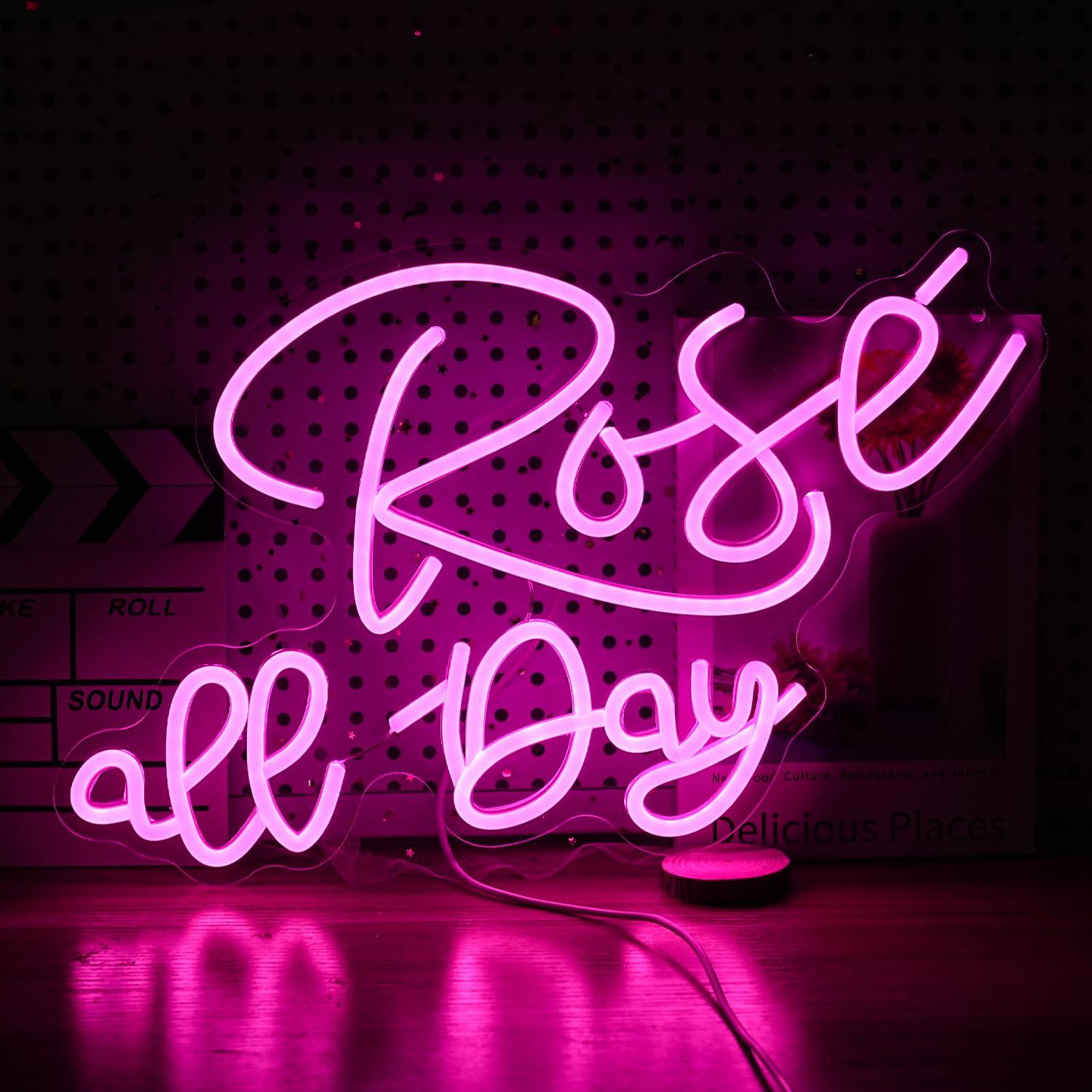 Neon Sign Party - Lampu Neon LED Dapat Diredupkan Bentuk