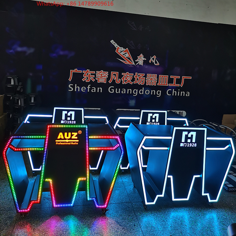 Meja Booth DJ Logam Kustom den - Event Suppliers ulasan dan harga