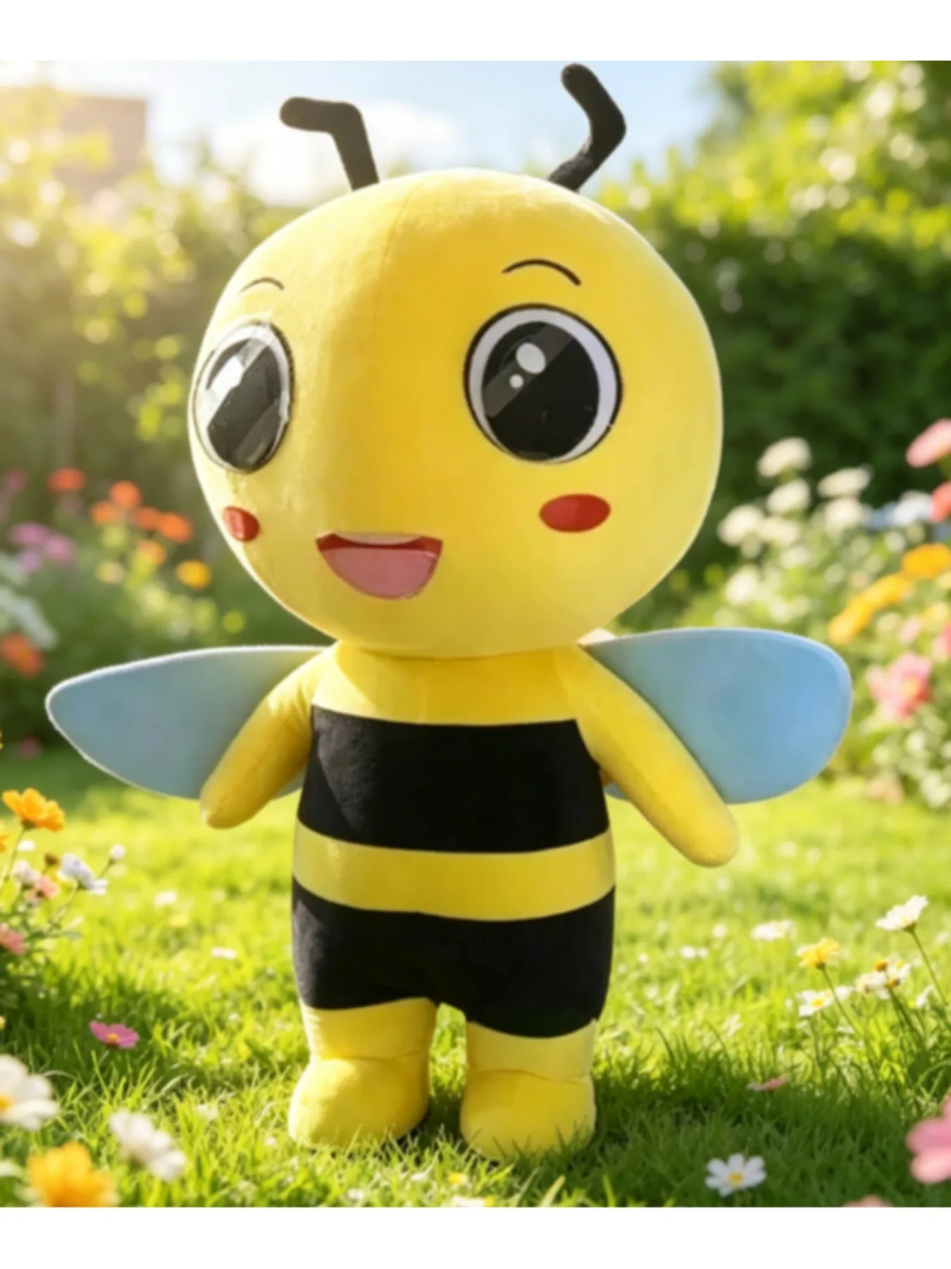 Kostum Maskot Lebah Tiup untuk - Event & Party Supply ulasan dan harga