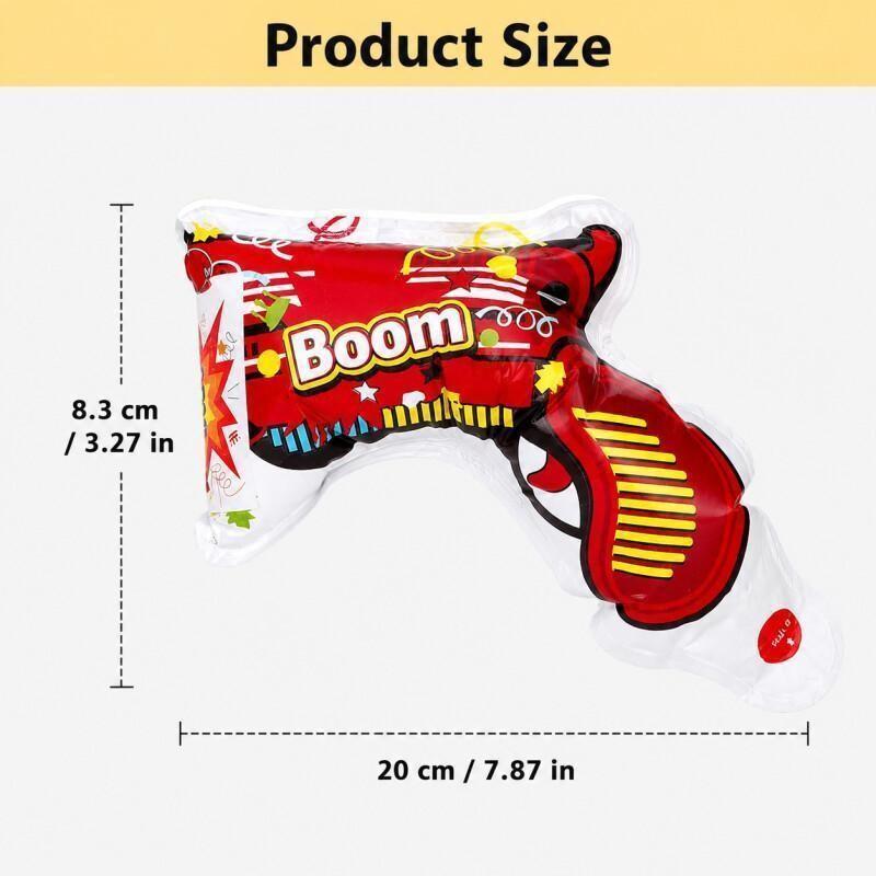 10 Buah Pistol Balon Popper Pe - Confetti Cannon Tube ulasan dan harga