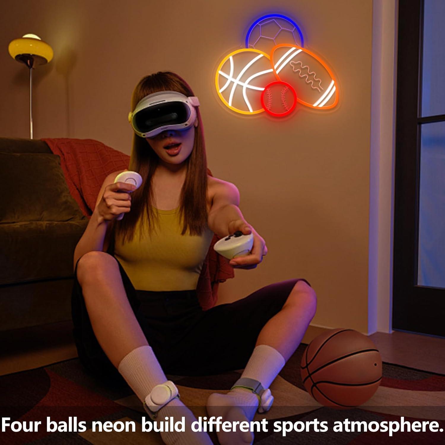 Lampu LED Neon Kombinasi Bola  - Neon Sign Party ulasan dan harga