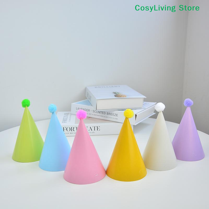 [CL]5/6/9/12Pcs Topi Pesta Ula - Party Hat Cone ulasan dan harga