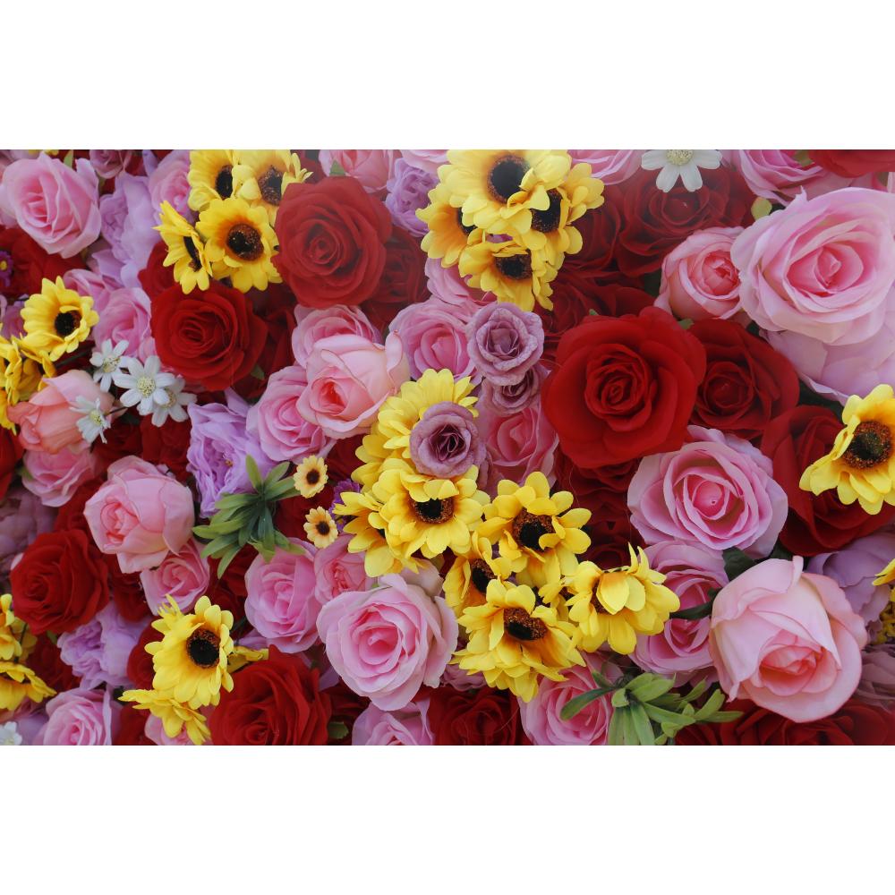 Panel dinding bunga merah FSDK - Flower Wall Panel ulasan dan harga